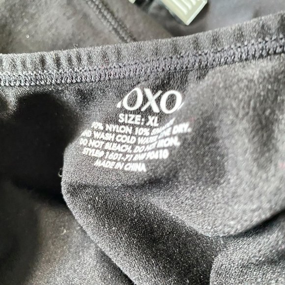 XOXO Black Strap Bodysuit - Picture 4 of 4